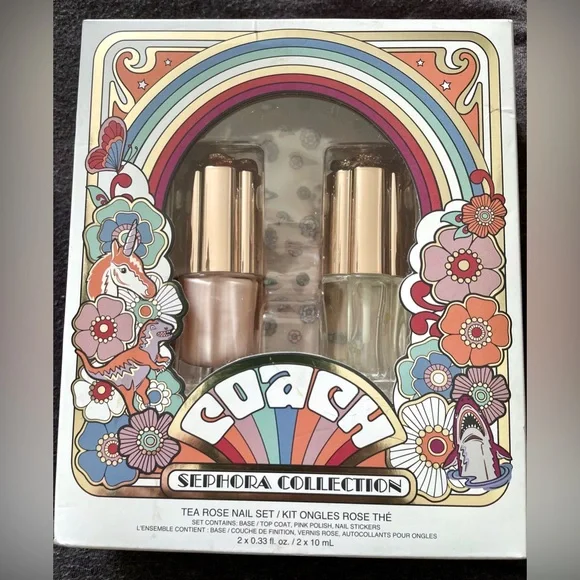 🌹 Coach Sephora Collection Tea Rose Nail Set 🌹 - Picture 6 of 8